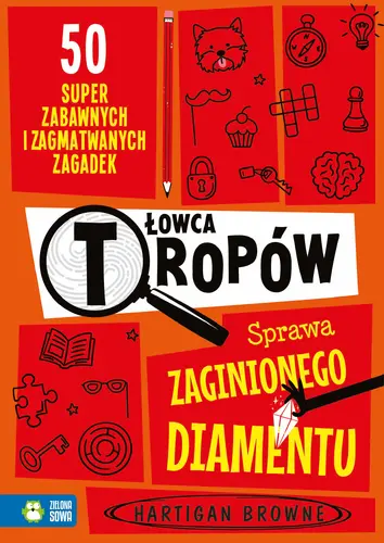 Okładka: Łowca tropów. Sprawa zaginionego diamentu