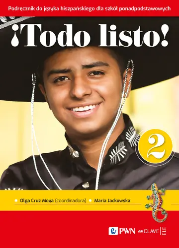 Okładka: !Todo listo! 2. Podręcznik Język hiszpański dla szkół ponadpodstawowych