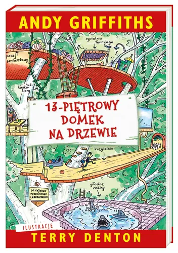 Okładka: 13-piętrowy domek na drzewie