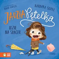 Okładka: Jadzia Pętelka idzie na spacer