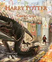 Okładka: Harry Potter i Czara Ognia ilustrowana
