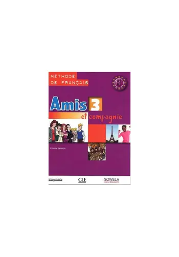 Okładka: Amis et compagnie 3. Podręcznik do języka francuskiego, szkoła podstawowa