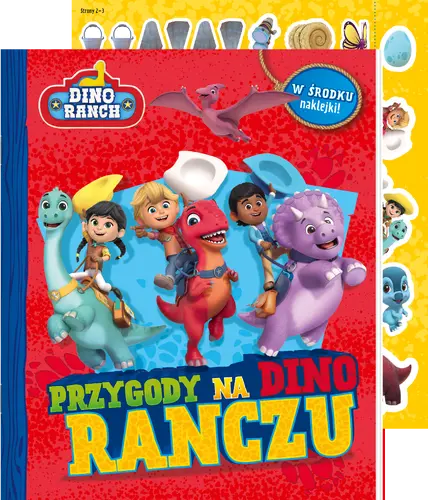 Okładka: Dino Ranch Activity cz. 1 Przygody na Dino ranczo