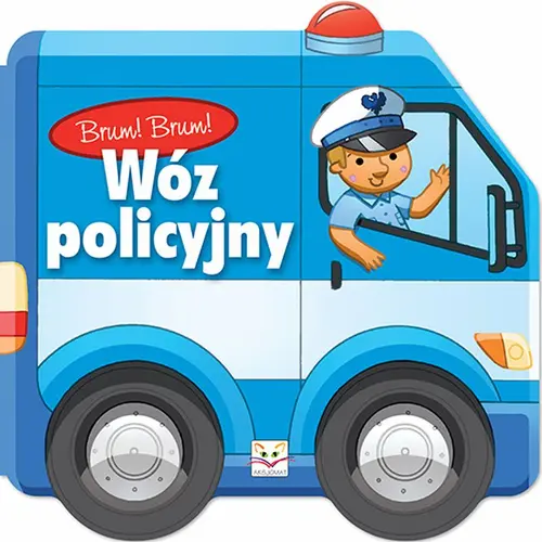 Okładka: Brum! Brum! Wóz policyjny duże