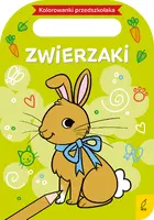 Okładka: Kolorowanki przedszkolaka. Zwierzaki