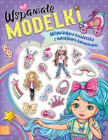 Okładka: Wspaniałe modelki. Aktywizująca książeczka z naklejkami balonowymi