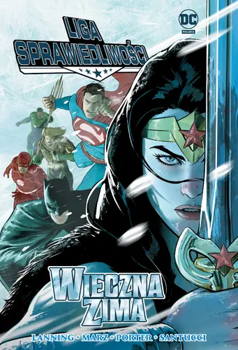 Okładka: Liga Sprawiedliwości. Wieczna zima