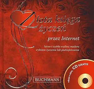 Okładka: Złota księga życzeń przez Internet