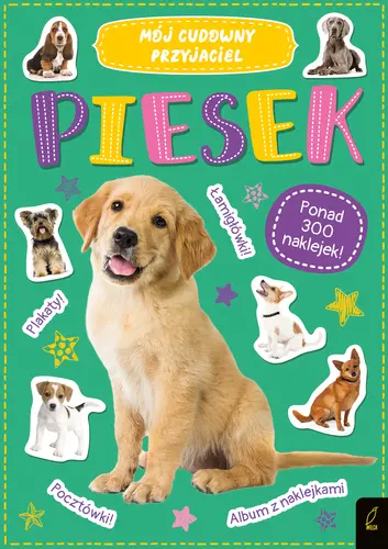 Okładka: Mój cudowny przyjaciel. Piesek