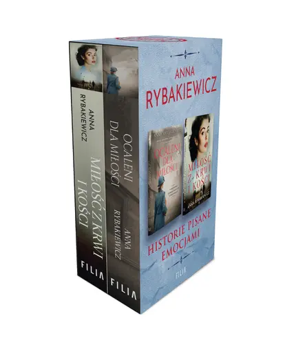 Okładka: Pakiet: Ocaleni dla miłości / Miłość z krwi i kości