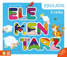 Okładka: Edulatki. Elementarz 3-latka
