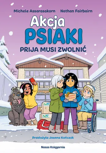 Okładka: Akcja PSIAKI 3. Prija musi zwolnić