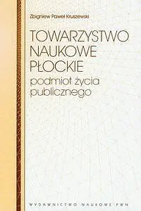 Okładka: Towarzystwo Naukowe Płockie