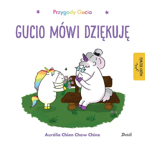 Okładka: Przygody Gucia. Gucio mówi dziękuję