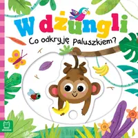 Okładka: W dżungli. Co odkryję paluszkiem?