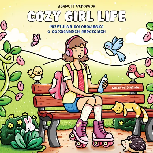 Okładka: Cozy Girl Life. Przytulna kolorowanka o codziennych radościach