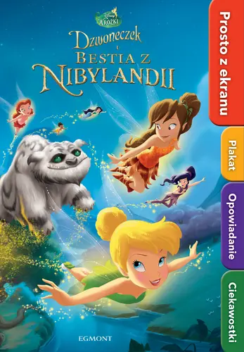 Okładka: Dzwoneczek i bestia z Nibylandii