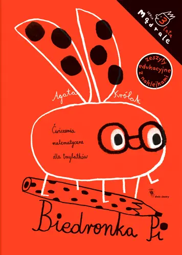 Okładka: Biedronka Pi. Ćwiczenia matematyczne dla trzylatków