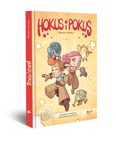 Okładka: Komiks paragrafowy. Hokus i Pokus