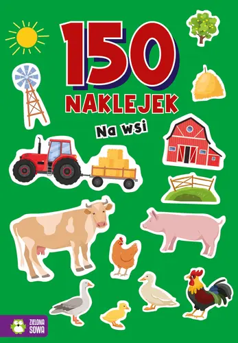 Okładka: 150 naklejek. Na wsi