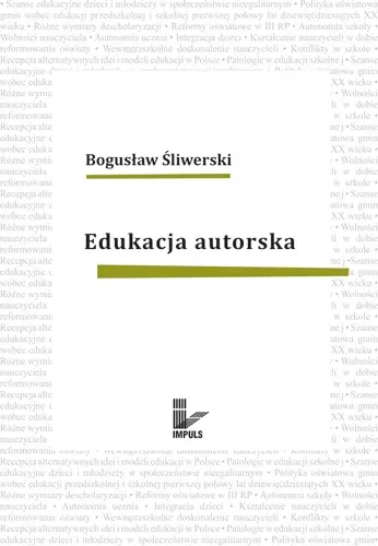 Okładka: Edukacja autorska