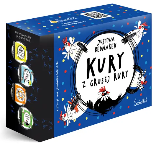 Okładka: Pakiet: Kury z grubej rury, O kurza twarz!, Hip, hip, KURA!, Piąta kura u wozu