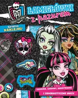 Okładka: Łamigłówki z pazurem. Monster High.