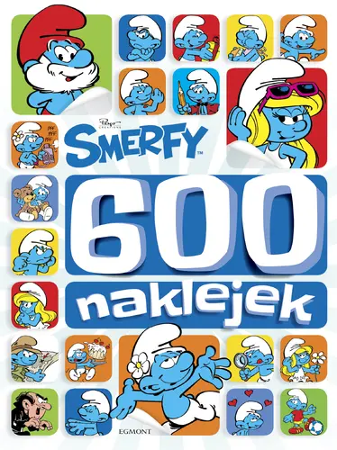 Okładka: Smerfy. 600 naklejek