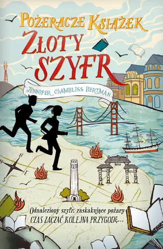 Okładka: POŻERACZE KSIĄŻEK. Złoty szyfr