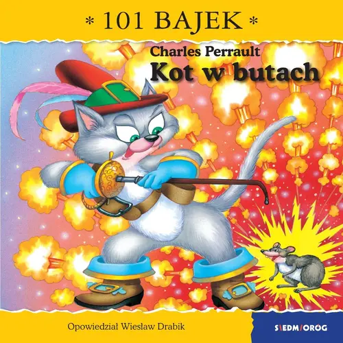 Okładka: Kot w butach. 101 bajek