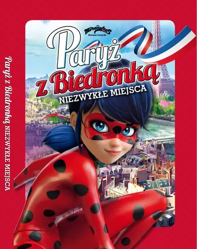 Okładka: Biedronka i Czarny Kot. Paryż z Biedronką.
