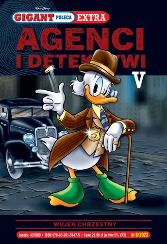 Okładka: Gigant Poleca Ekstra. Agenci i Detektywi V. Tom 3/2023