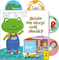 Okładka: Ruchome elementy. Gdzie się ukrył mój słonik?