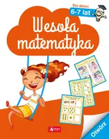 Okładka: Wesoła matematyka dla dzieci w wieku 6–7 lat