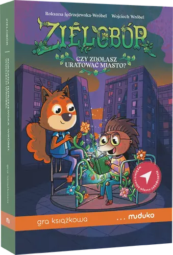 Okładka: Zielobór. Czy zdołasz uratować miasto?