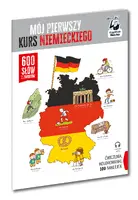 Okładka: Mój pierwszy kurs niemieckiego. 600 słów i zwrotów. Kapitan Nauka