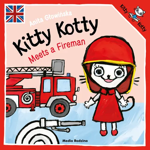 Okładka: Kitty Kotty Meets a Fireman