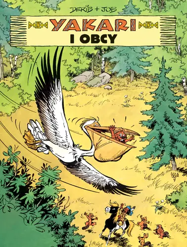 Okładka: Yakari i obcy, tom 7