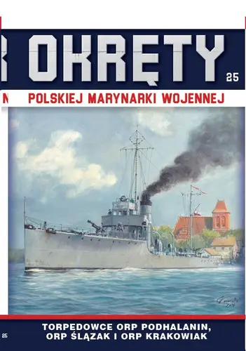 Okładka: Okręty Polskiej Marynarki Wojennej t.25