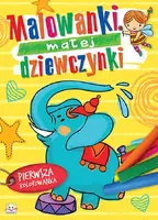Okładka: Malowanka małej dziewczynki