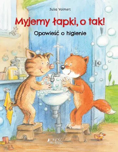 Okładka: Myjemy łapki, o tak!