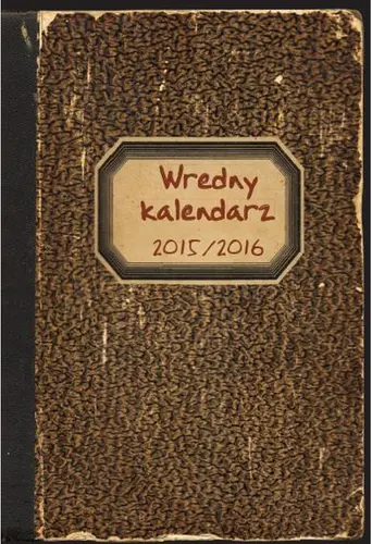Okładka: Wredny kalendarz 2015/2016