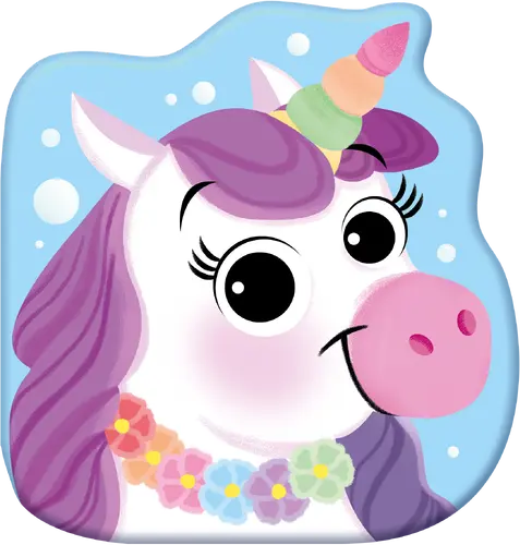 Okładka: Książeczki kąpielowe. Jednorożka Matylda