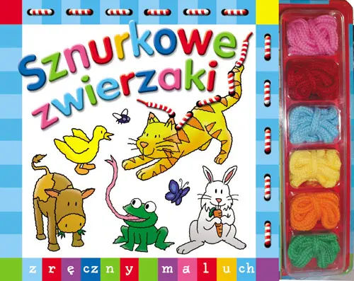 Okładka: Sznurkowe zwierzaki