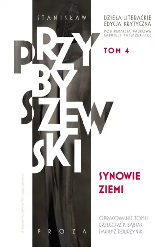 Okładka: Synowie ziemi