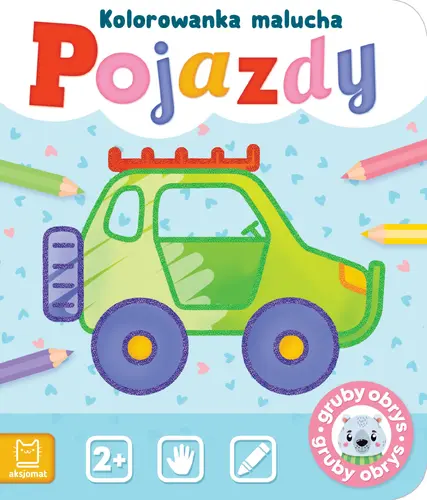 Okładka: Pojazdy. Kolorowanka malucha