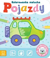 Okładka: Pojazdy. Kolorowanka malucha