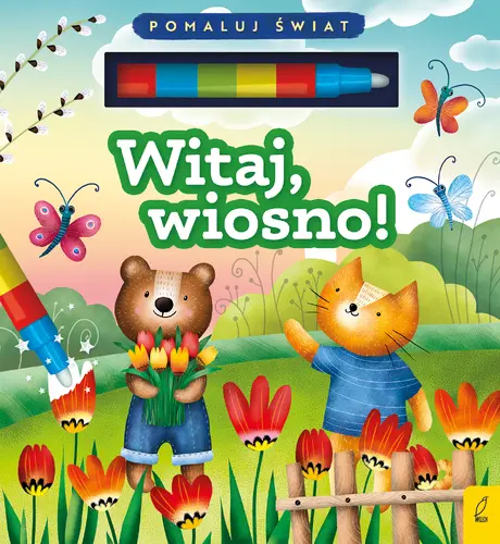 Okładka: Flamaster wodny. Witaj, wiosno!