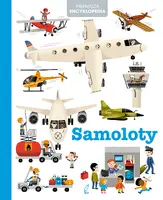 Okładka: Pierwsza encyklopedia. Samoloty