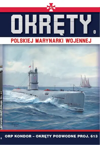 Okładka: Okręty Polskiej Marynarki Wojennej t.8